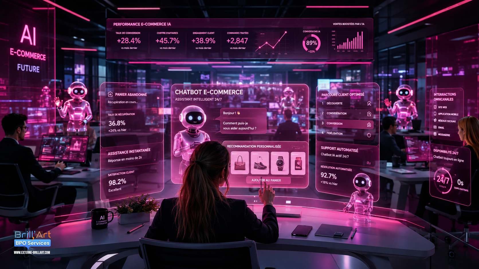 Chatbots e-commerce : augmenter vos conversions avec l'IA